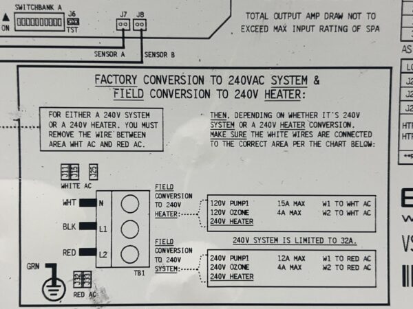 Garden Spas Wiring Diagram