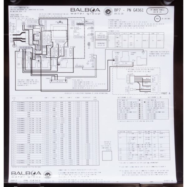 Balboa BP7 4.0kw G6406 58-138-3220 960409