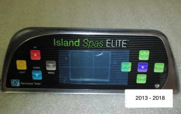 Island Spas Elite Topside Control TP800 OP33-1319-08