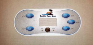 Tropic Seas Spas Overlay 1 Jet Button 11-0152-08