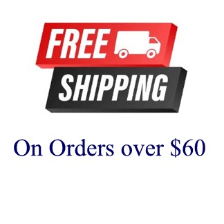 Free Shipping On Orders over $60