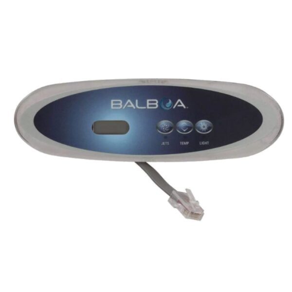 Balboa Topside Control 3 button - Jet, Temp, Light VL260, mvp260 58-138-4240 54685KIT 389650