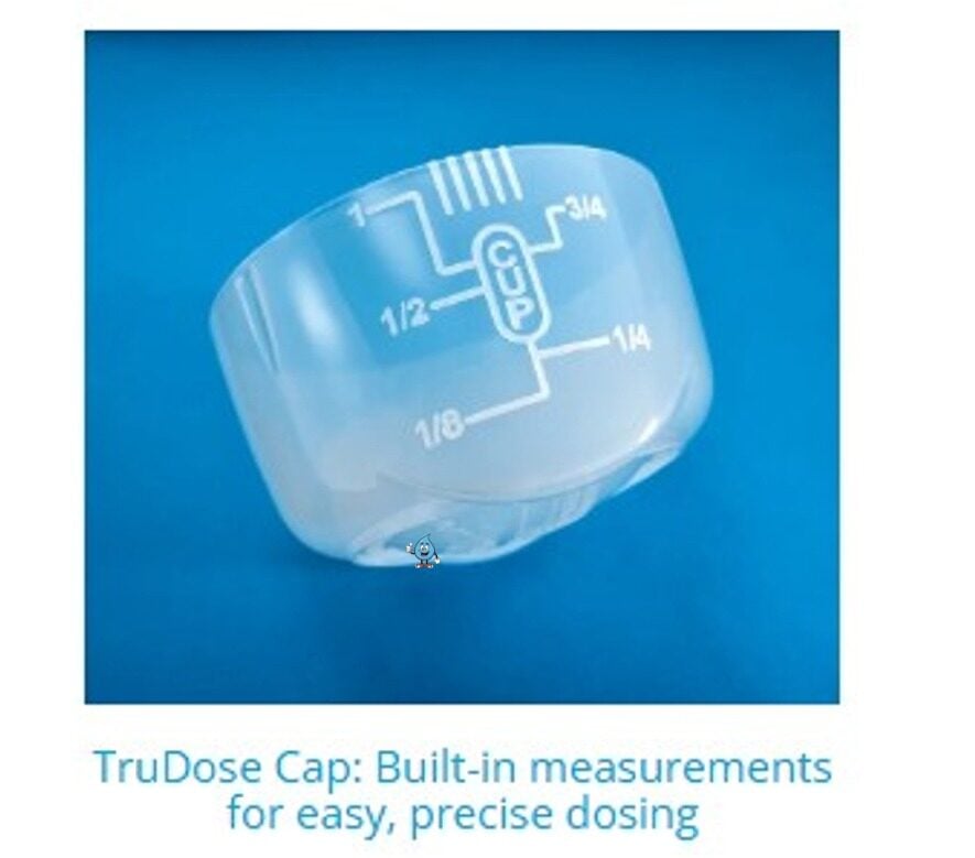 Frog TruDose Cap with Built-In Measurements for easy and precise dosing FROG DropH – PH & Alkalinity Decreaser FROG JumpH – PH Increaser FROG StoMPS – Non-Chlorine Shock FROG TArget – Total Alkalinity Increaser FROG SooTHe – Total Hardness(Calcium) Increaser FROG VIP Membership