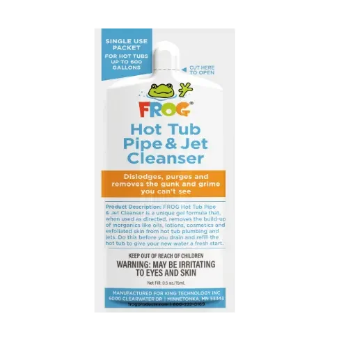 FROG Hot Tub Pipe & Jet Cleanser - Single Use Packet