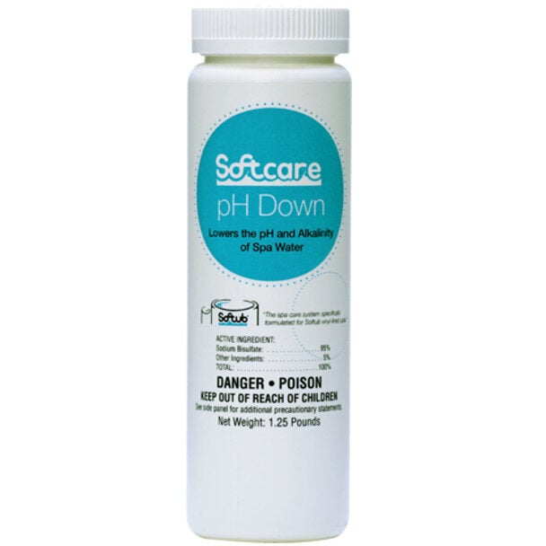 Softub_Softcare_ph and alkalinity decreaser