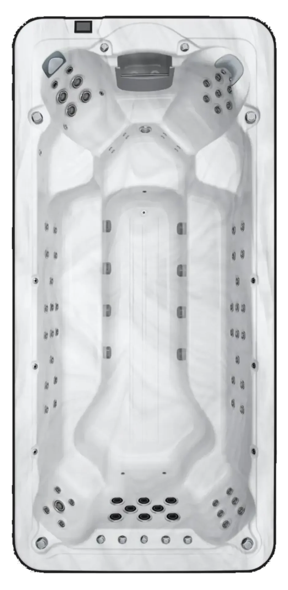 Aquatic Spas AquaSwim 16 foot swim spa A5P-1670DB-minnspas