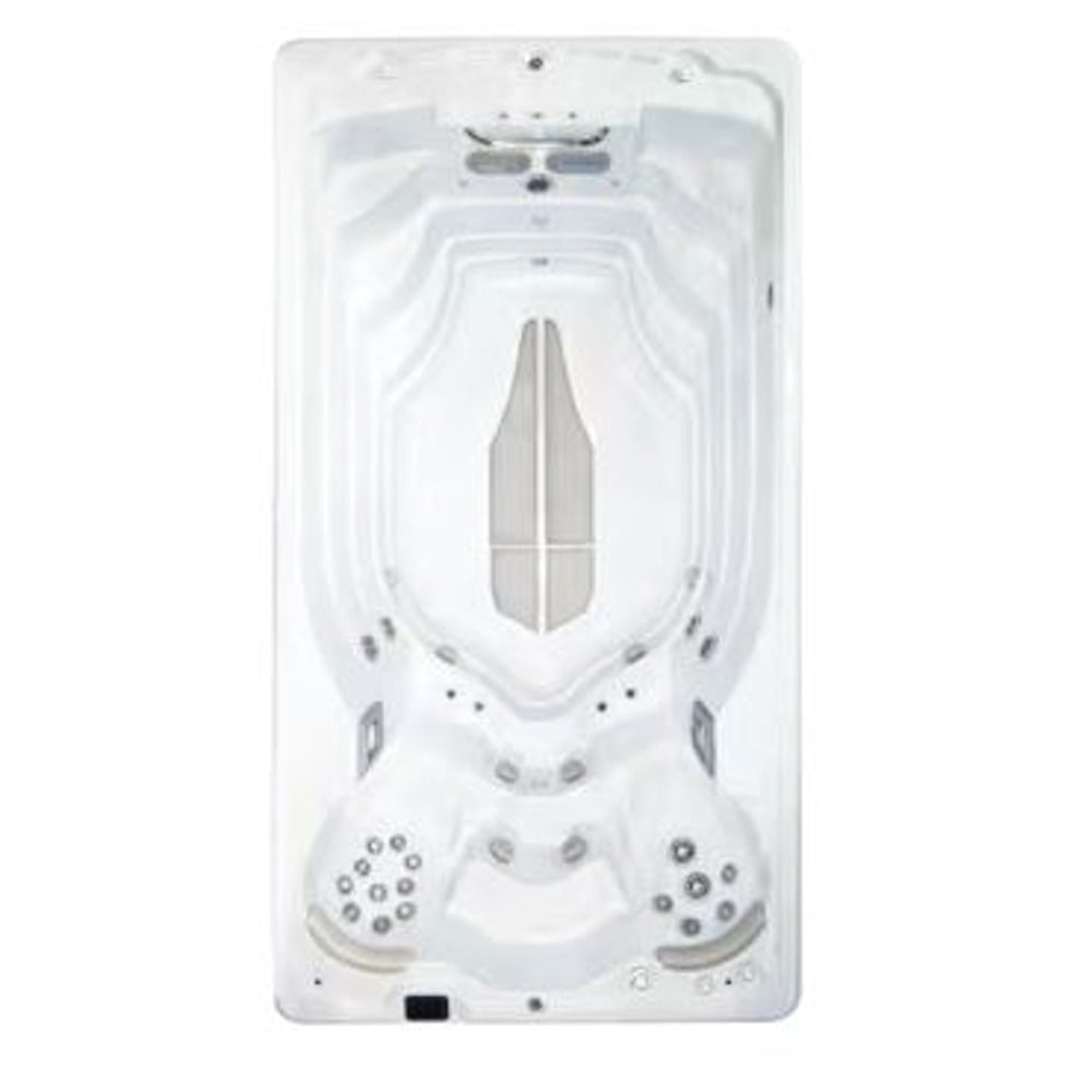 Jacuzzi Brands Hydropool SwimLife SwimExpert SwimStream 14 foot Swim Spa Minnspas