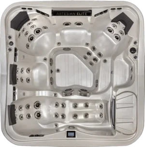 Over Head View of artesian-dove-canyon-8-foot-class-minnestota-hot-tub-minnspas