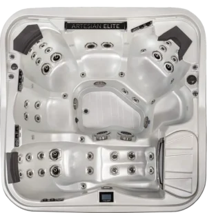 Overhead view of artesian-eagle-crest-7-foot-class-minnestota-hot-tub-minnspas