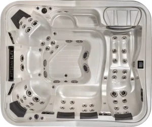 Overhead view of artesian-elite-pelican-bay-9-foot-class-minnestota-hot-tub-minnspas