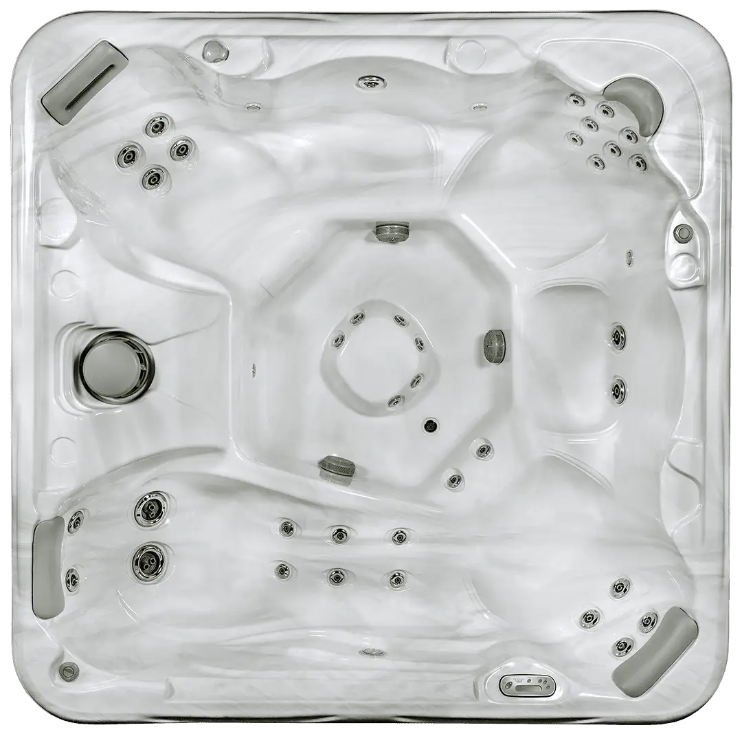 overhead view minnspas-artesian-spas-minnesota-south-seas-spas-840LE-deluxe
