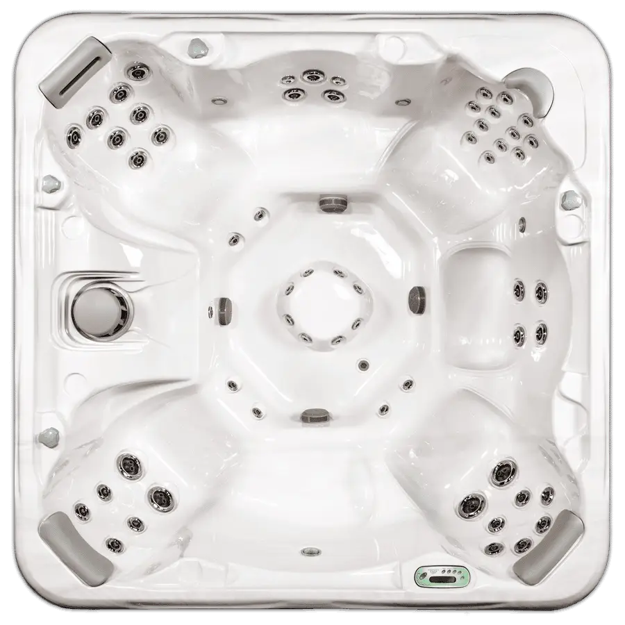 over head view minnspas-artesian-spas-minnesota-south-seas-spas-860B-deluxe