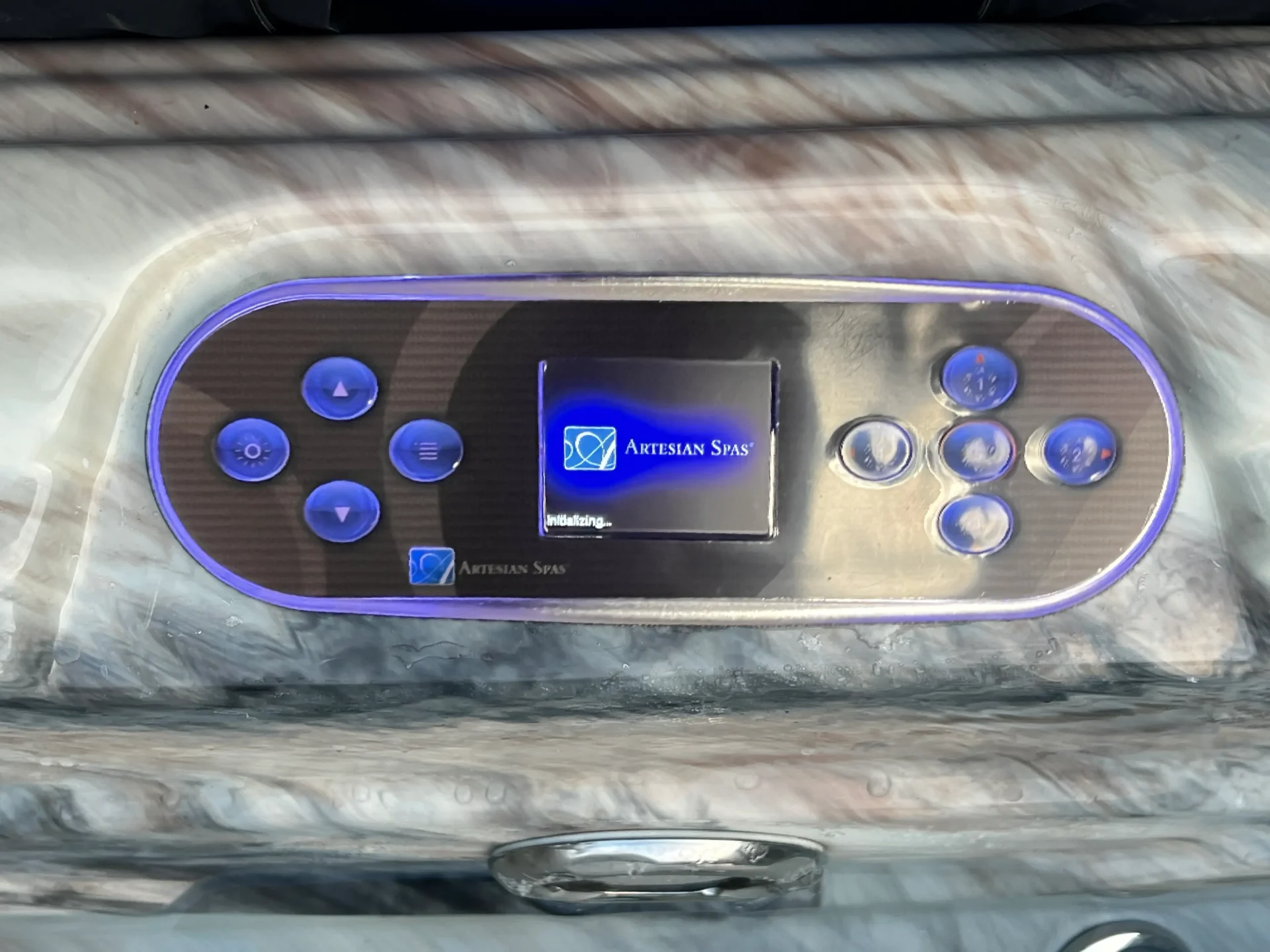 Island Spa Elite Topside Control (2013–2018) – Genuine OEM Replacement -Installed 33-1325-08