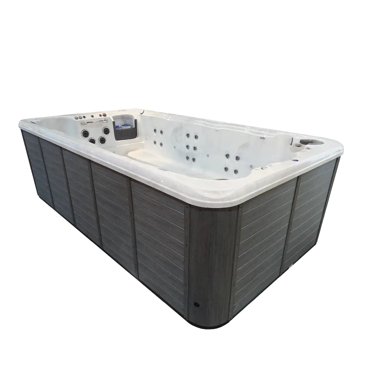 Cabinet color option Grey for TidalFit Swim Spas