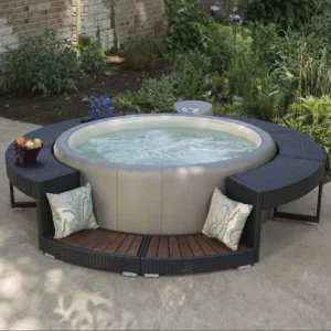 softub-surround-boca-rattan-surround-espresso-300-portico-poseidonx