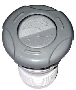 Tropic Seas Spas Air Control, Toggle, 1 Inch, Gray