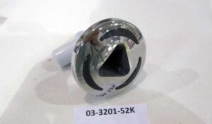 Tropic Seas Spas C-Helix Jet Kit – 2.75 Inch – Stainless Steel / Graphite Gray