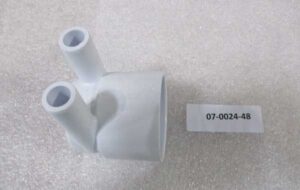 Tropic Seas Spas Manifold, 2 Inch Slip x Dead End, 2 Port, 3/4 Inch