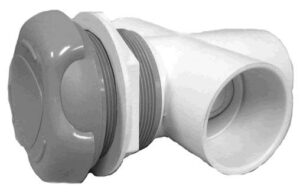 Tropic Seas Spas Valve, Diverter, 2 Inch, Gray