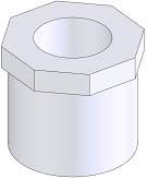 Tropic Seas Spas Bushing, 1 Inch x 1/2 Inch