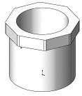 Tropic Seas Spas Bushing, 1 Inch x 3/4 Inch