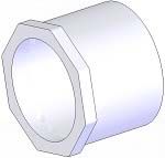 Tropic Seas Spas Bushing, 2-1/2 Inch x 2 Inch