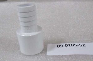 Tropic Seas Spas Barb Adapter, 1 Inch Spigot x 3/4 Inch Ribbed Barb