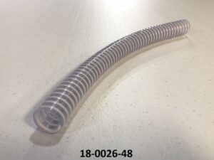Tropic Seas Spas Tubing, 3/4 Inch Shur Grip, Clear/White, Priced Per Foot