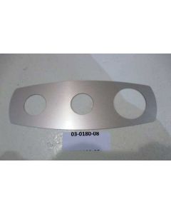 Island Spas Aluminum Jet Plate, 3 Hole, 2016 Elite