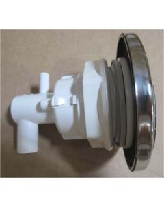 Island Spas C-Helix Rotational Jet Kit – 4.5 Inch – Stainless Steel / Graphite Gray