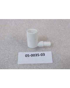 Island Spas Suction Barb Elbow, 3/8 Inch x 1/2 Inch Spigot