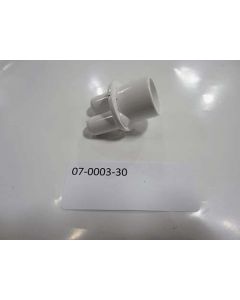 Island Spas Air Manifold, 1/2 Inch Spigot x 3/8 Inch Barb, 2 Port