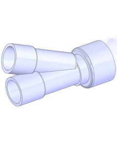 TidalFit Manifold Wye 1 Slip x 1-1/2 Slip