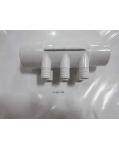 Island Spas Water Manifold, 2 Inch Spigot x 2 Inch Slip, 6 Port