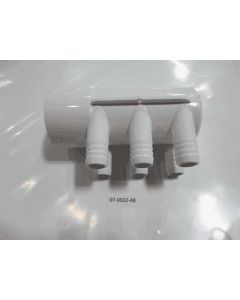 Island Spas Water Manifold, Slip x Dead End, 6 Port