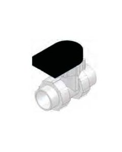 Island Spas Electronic Flow-Thru Valve, 1-1/2 Inch Slip, with Cord