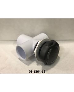 Island Spas Diverter, 2 Inch, Graphite, Textured