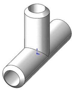 Island Spas Tee, 3/4 Inch Barb