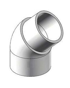 Island Spas Elbow Street 45°, 2 Inch