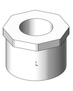 Island Spas Reducer Bushing - 2" x 1"