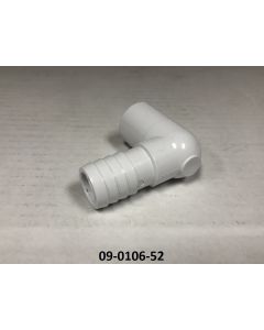 Island Spas 3/4 Inch Spigot x 3/4 Inch Ribbed Barb Adapter