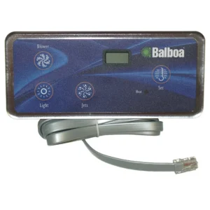 Balboa VL402 topside control kit - 4 button Blower Light Jets Temp - 34-54093-K G8242 80-10668