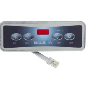 Balboa VL403 topside control kit - 4 button Jets Jets Temp Light - 34-54104-K G8243 80-10752