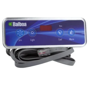 Balboa VL403 topside control kit - 4 button Jets Light Cool Warm - 34-54664-K G8243 80-11884