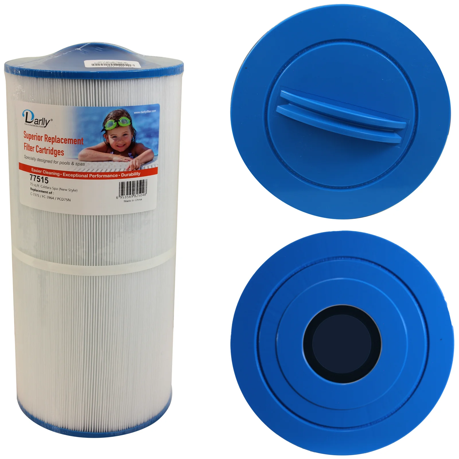 Caldera Spas 75 sq ft open bottom filter (C-7375, PCD75N, Caldera 1019301)