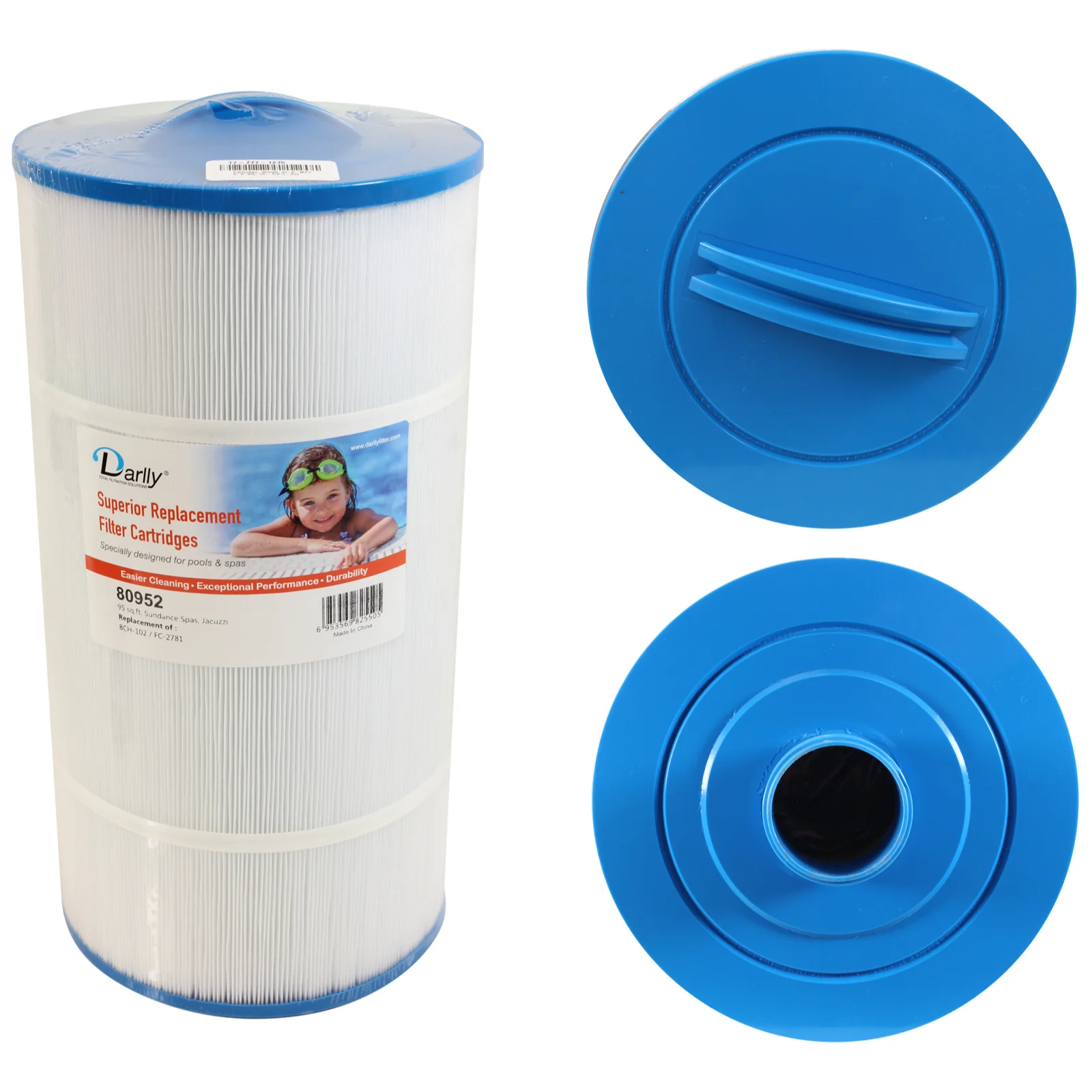 Darlly replacement hot tub filter cartridge