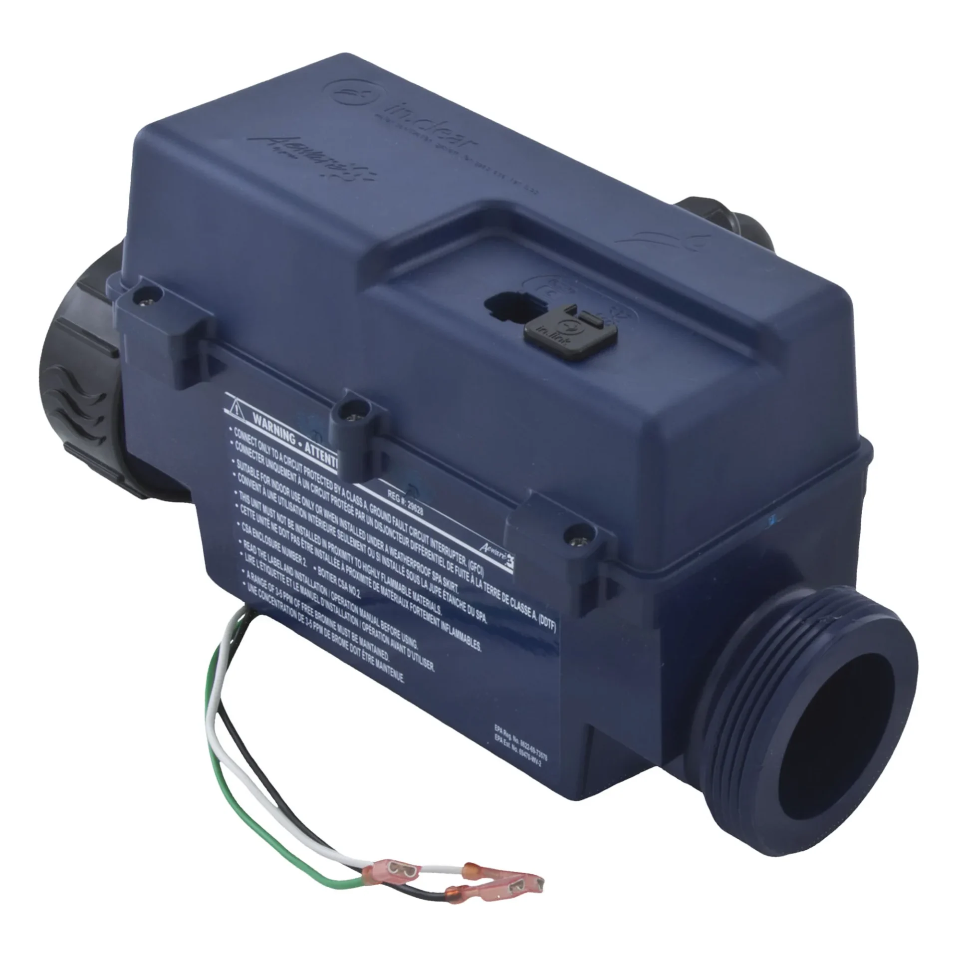 Gecko in.Clear Bromine Generator – 230V, without Bromicharge, QC – 0605-500010