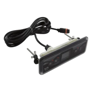 Gecko in.k300 Topside Control – 4 Button, Pump 1/Pump 2/Light/Temp, with Overlay, 10 ft Cord – 0607-008040