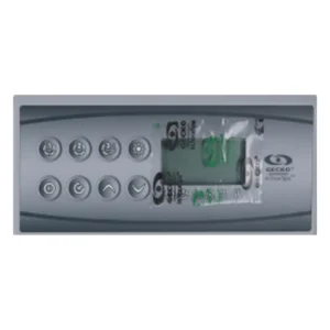 Gecko K-8 Topside Overlay – 8 Button (K-8-3OP-GE1) – 9916-101675