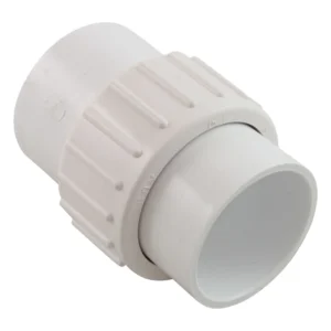 Gecko Union – 2" Spigot or 1-1/2" Slip x 1-1/2" Slip, White – 58301000